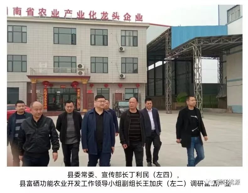 縣委常委、宣傳部長丁利民調(diào)研富硒基地和預(yù)制菜產(chǎn)業(yè)